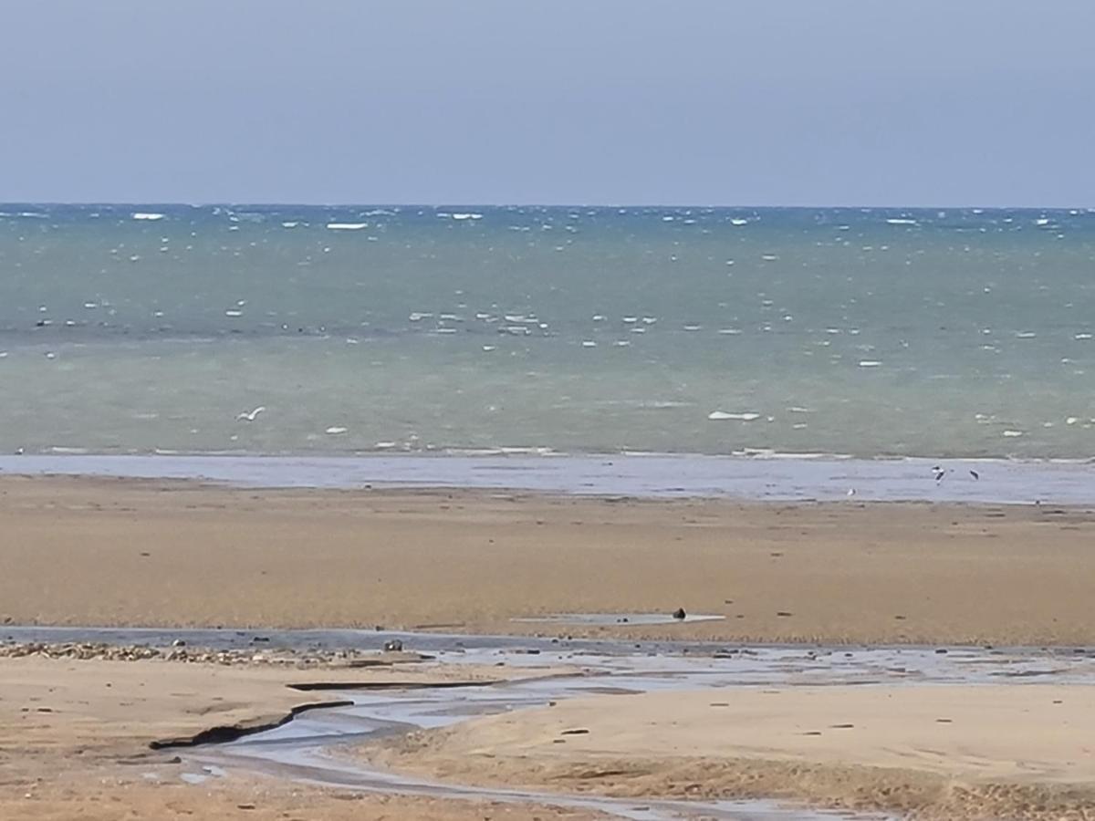 Les Pieds Dans L'Eau - Acces Direct A La Plage Bernières-sur-Mer Esterno foto